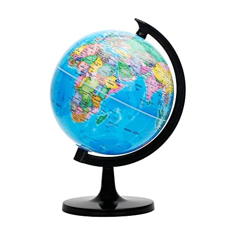 EXERZ 20cm Educational World Globe Cover