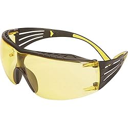 Cubregafas 3M 3M SecureFit SF403XSGAF-YEL - Gafas de protección antivaho, color amarillo y negro