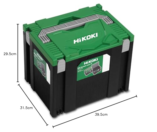 Hikoki 402541 - Tool box Negro, Verde caja de herramientas - cajas de herram - Imagen 5