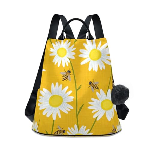 Sac de randonnée pour femme motif abeilles, le compagnon des balades