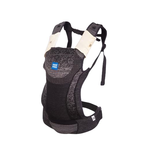 Mee Mee Comfy New Born Baby Carrier With 4 Baby carrying Modes Lightweight & Adjustable | Neck Support Baby Sling Carrier with Padded waist Support and shoulder support straps | safety buckle And Detachable Hip Seat for 0 to 2 Years (Black)-image-20