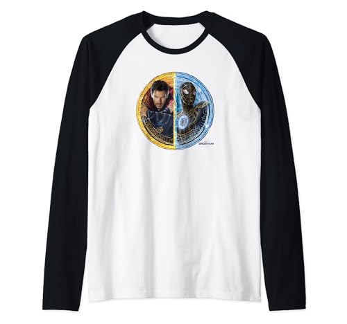 T-shirt raglan Spider-Man No Way Home Spidey Strange Split pour fans de Marvel