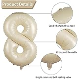 Zoom IMG-2 palloncini compleanno 18 anni beige Zoom IMG-2 palloncini compleanno 18 anni beige