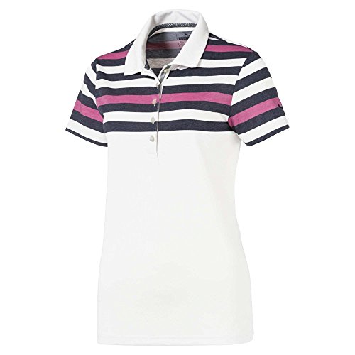 Puma Golf Women's 2018 Road Map Polo, Large, Peacoat