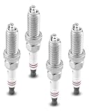4Pcs Double Iridium Spark Plug Fits for Nissan Frontier Sentra iQ xD Corolla Matrix 1.3L 1.8L 2.0L