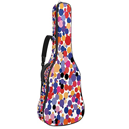 Housse guitare folk imperméable avec fermeture éclair pour éviter pluie et rayures