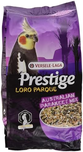 Loro Parque Mezcla de Periquitos Australianos | 2,5 kg | Alimento complementario para periquitos Grandes australianos | para apoyar su condición | con vitaminas, aminoácidos y minerales