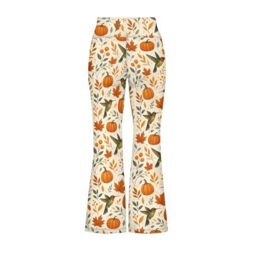 Image of Girls Flare Leggings Cute Bell Bottoms for Teen Girls Wide Leg Sweatpants for 5-14 T