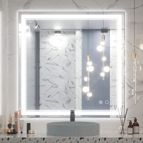 Photo 1 of *** SEE NOTES ****Keonjinn 36 x 36 Inch LED Bathroom Mirror