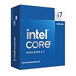 Intel® Core™ i7-14700KF Desktop Processor 20 Cores (8 P-Cores + 12 E-Cores) up to 5.6 GHz