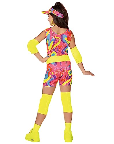 Disfraz Barbie Patinadora para Niñas Talla L miniatura 2