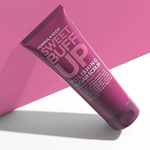 Formula 10.0.6 - Sweet Buff Up Sugar Scrub - Exfoliating Sugar Scrub, Rejuvenates & Softens, Vegan, Paraben-Free, Sulfate-Free & Cruelty-Free, 6.7 Fl Oz #TOP3