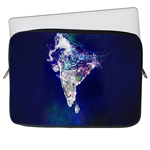 Image of TheSkinMantra Chain Laptop Sleeve Bag Compatible with Laptop /Macbooks /Chrombook /Notebook /Zbook (13.3 Inch (Chain), Beautiful India)