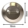 19th Birthday Badge – 76mm Fabulous & 19 Pin Badge Button Birthday Gift for Her #5