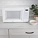 Avanti Microwave Oven 1000-Watts Countertop Compact with 9 Pre-Set Cooking Settings, Speed Defrost & By Weight, Electronic Control Panel and Glass Turntable, 1.5-Cu.Ft., White