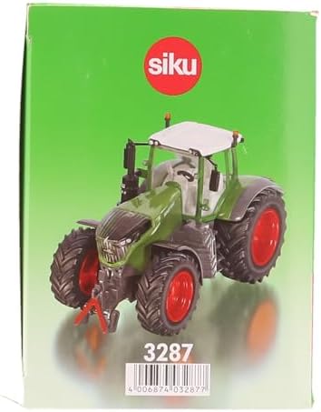 siku 3287, Fendt 1050 Vario Tractor, 1:32, Metal/Plastic, Green, Removable driver's cab, Front and rear hitches