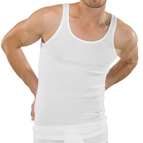 Chemise à aisselles Schiesser contre la transpiration sous-vêtement fin coton