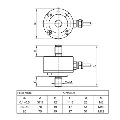 Cellule charge de traction type capsule pour automatisation de laboratoire