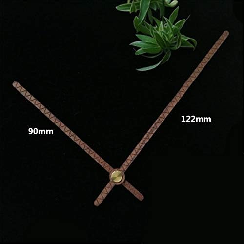 Clock Parts & Accessories 100sets DIY Solid Wood Clock Hands Creative Hanging Clock Pointers Repair Tool Accessories Quarz Wall Clock Hands Home Decor - (Color: Metal-E)