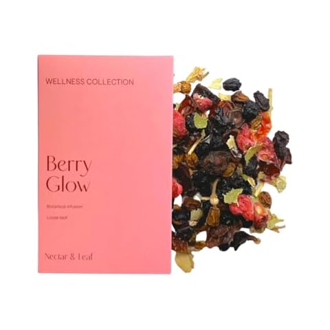 Nectar & Leaf Berry Glow Herbal Tea Cover
