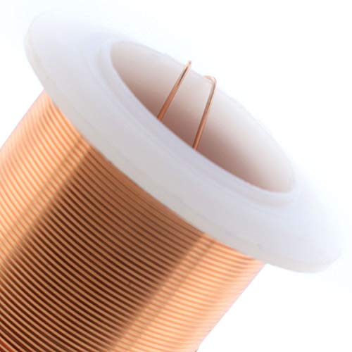 Image of The Beadsmith Wire Elements 24-Gauge Lacquered Tarnish-Resistant Copper Wire for Jewelry Making, 30 Yard, 27.43 Meter Spool (Copper Color)