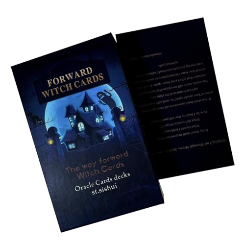 Tarjetas del Tarot: 78 Piezas Cardes Oracle para Familiares y Amigos, guía de símbolos ilustrados con Temas místicos, Juego de para Fiesta, reunión, Entretenimiento, 3.94x2.95x0.98 Pulgadas