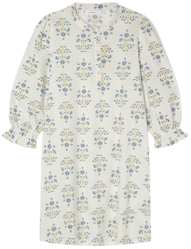 Women'secret Camisón Corto Daily Nordic Botanical, Estampado Azul, XL Women's