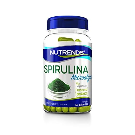 Spirulina Microalga VEGAN CAPS 60 cápsulas
