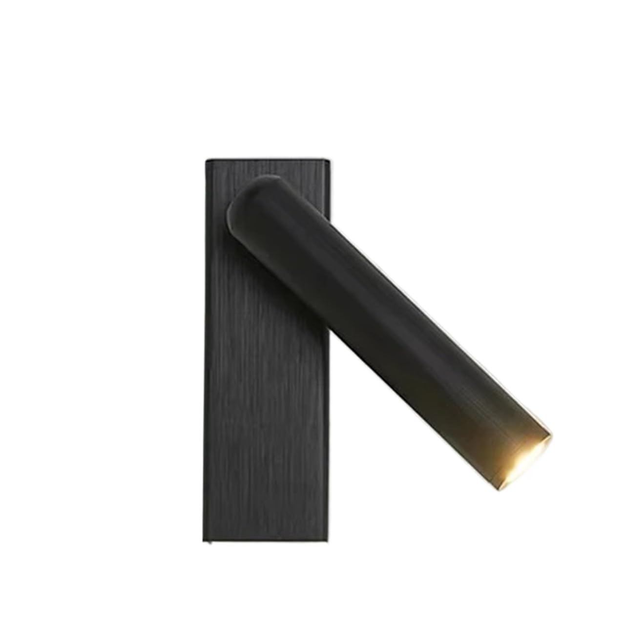 Luz Lectura Pared Brazo Flexible Lámpara de pared LED dorada y negra, giratoria 330°, ajustable, for dormitorio, mesita noche, luz lectura, interior(Warm white,Black)