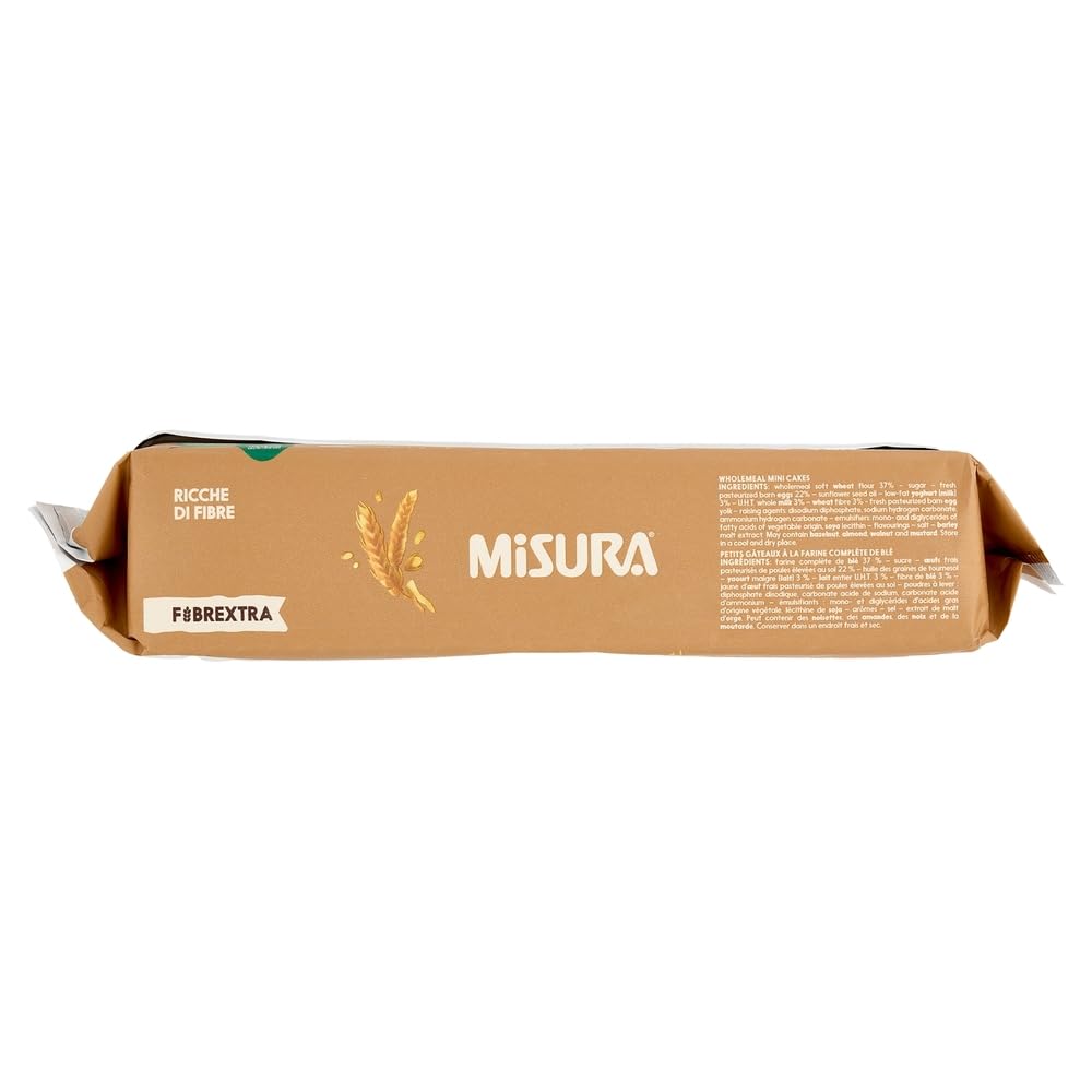 Miusra Ciambelline Integrali Fibraextra Kuchen Vollkornmehl Wholemeal Donuts 20 x 230g + Beni Culinari Kostenloser Schlüsselanhänger