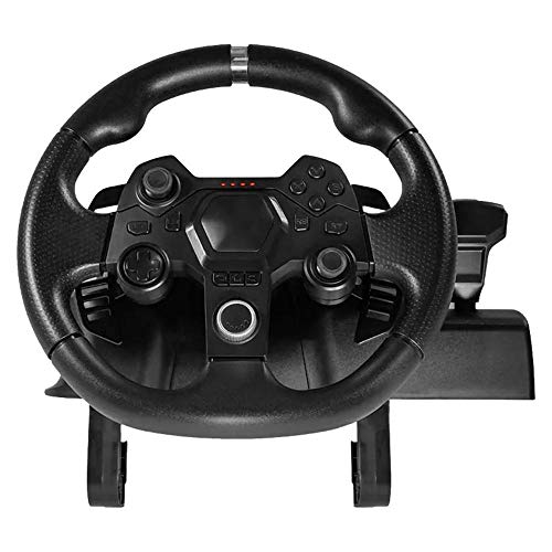 Warrior- JS090 Artaxes Volante Gamer com Force Feedback e Pedal