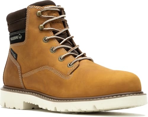 Image of Wolverine Revival, Men's, Soft Toe, WP, Slip Resistant, 6 Inch, Work Boot