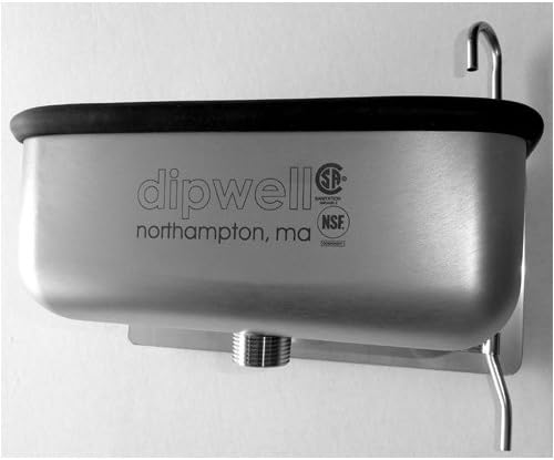 The Dipwell Company D10D Ice Cream Dipwell Deep Drawn