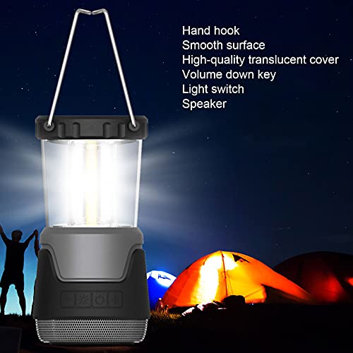 Tentlicht, multifunctionele LED-kampeerlamp Mobiele telefoon Draadloze oplaadfunctie Campinglamp voor buiten kamperen⊠- Image 7