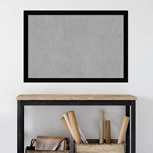 Framed Magnetic Board Bulletin Board | Magnet Board Black Museum Frame | Framed Magnetic Boards | 38.62 X 26.62" #TOP5