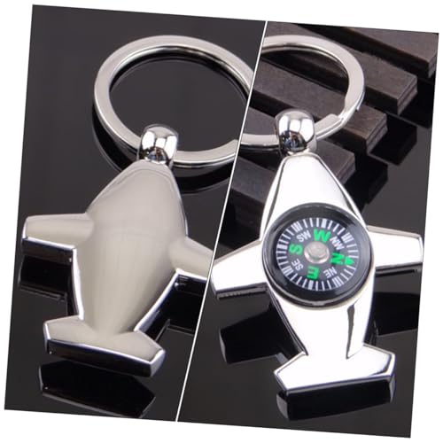 Set 3 Brújulas Pequeñas de Aleación de Zinc para Camping miniatura 4