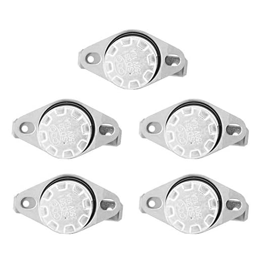 Interruptor De Controle Térmico Do Termostato, Normalmente Aberto Ajuste A Pressão Do Disco Interruptor De Temperatura Para Fornos De Microondas, Cafeteiras, Fornos A Gás, Garrafas(40℃)