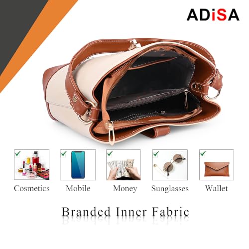 Image of ADISA Women's Girls Bucket Cross Body Bag with Sling (SL5139)