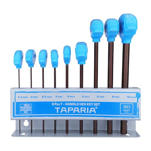 Taparia TAKM9 Steel Handle Allen Key Set (Multicolour, 9-Pieces) (B0733RDJ9H) Amazon Price History, Amazon Price Tracker