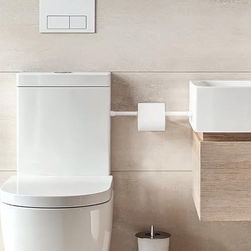 Image of Spring Tension Rod, Goowin Small Tension Rod, 5 /8 inch Diameter No Drilling Expandable Short Tension Rods Spring Rods, Tension Rods for Closet, Cupboard, Hanging Clothes, White, 5 Pack (10-15.7 inch)