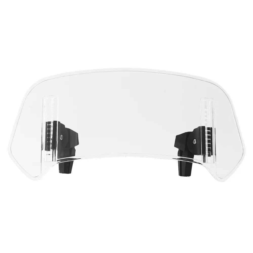 Pare-Brise de Moto Extension de Pare-Brise réglable Universelle pour Moto