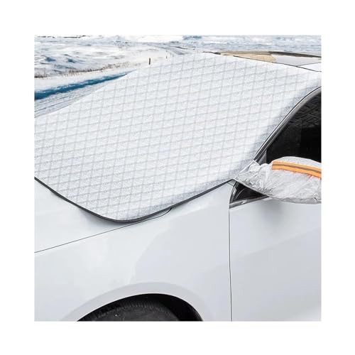 Couverture Pare-Brise Voiture Pare-Brise Pare-Soleil Anti-Gel Protection Solaire Magnétique Grande Taille Couverture Neige À 9 Aimants Coupe-Vent pour SUV/MPV Magnétiques Bâche Pare Brise