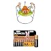 Fisher-Price Jumperoo Jungle Trotteur Bébé avec Lumières, Sons et Musiques, Siège Tournant à 360°, Stimule les Sens, 9 Mois et Plus, CHM91 + Piles alcalines AA Duracell Plus, 1,5V LR6 MN1500