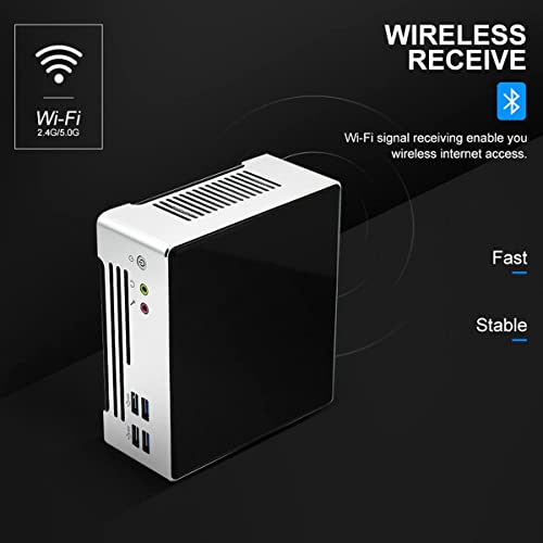 Mini Desktop PC Qcta-Core i9 9880H, Windows 11 Mini Computador, 16GB DDR4 RAM 512GB NVME SSD, UHD Gr