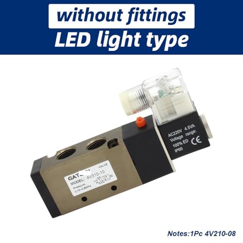 Électrovanne 4V310-10 de commande pneumatique industrielle 5/2 - 3