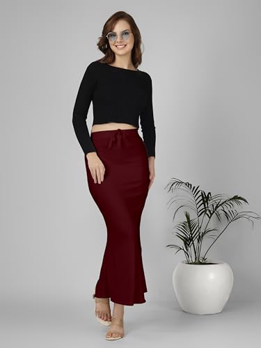 Image of Nexsus Stretchable Saree Shapewear | Petticoat for Women | Cotton Blended | Skirts for Women | Shape Wear Dress for Saree | Available in 80+ Colors and Plus Sizes