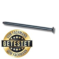 Standard Zuverlässige Zylinderbefestigung: Stulpschraube M5 x 80 mm Zur Zylinder Befestigung, Gewinde mit Spitze, verzinkt