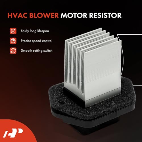 Image of A-Premium Front HVAC Blower Motor Resistor Compatible with Hyundai Tucson 2005-2007 & Kia Sportage 2005-2007, Rondo 2007 - with Wire Harness Kit, Replace# 971791F210