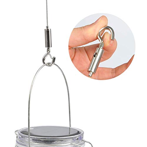 image for ZWIN 2PCS Adjustable Picture Hanging Wire Kit 2m x 1.5mm Heavy Duty Mi