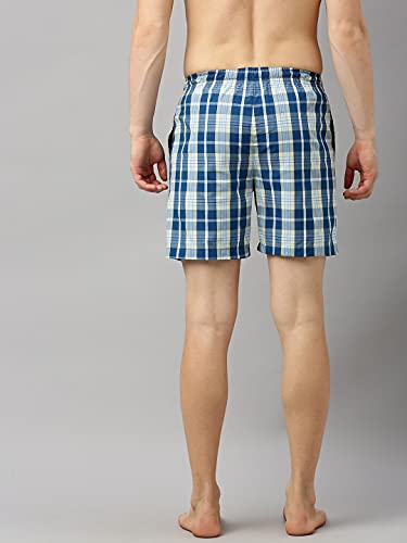 Image of Pepe Jeans Men's Cotton Classic Relaxed Checkered Boxer Shorts